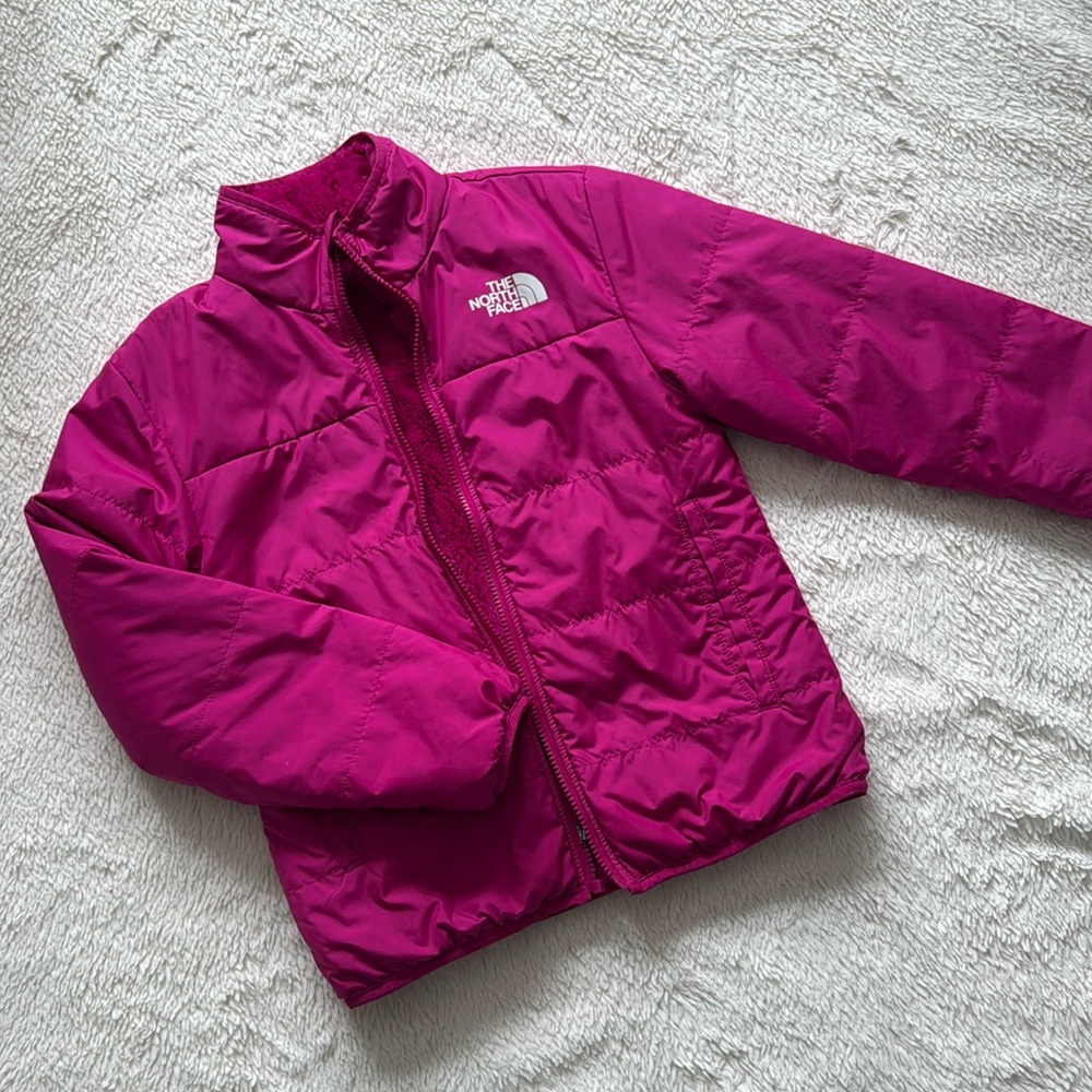 The North Face reversible mossbud jacket